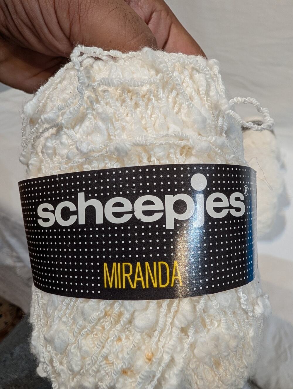 5 NEW 72% Cotton 28% Acrylic Yarn Scheepjes Miranda 50g